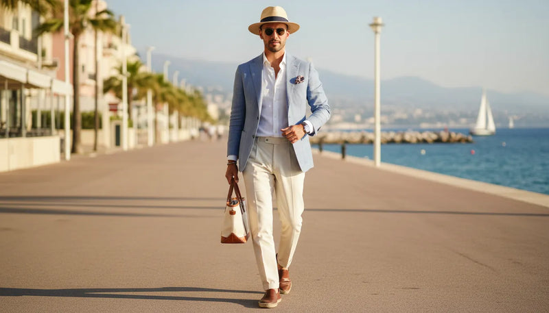 Tenues d'été habillées pour homme : l'art de l'élégance solaire
