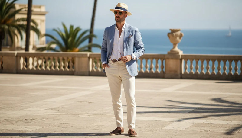 Tenues d'été habillées pour homme : l'art de l'élégance sous le soleil