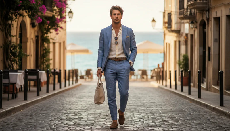 Tenues d'été habillées pour homme : l'élégance sans l'effort