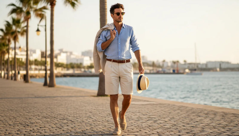 Tenues d'été homme : l'art de l'élégance sous le soleil