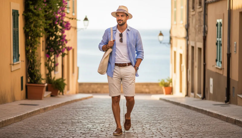 Tenues d'été homme : les essentiels du style européen