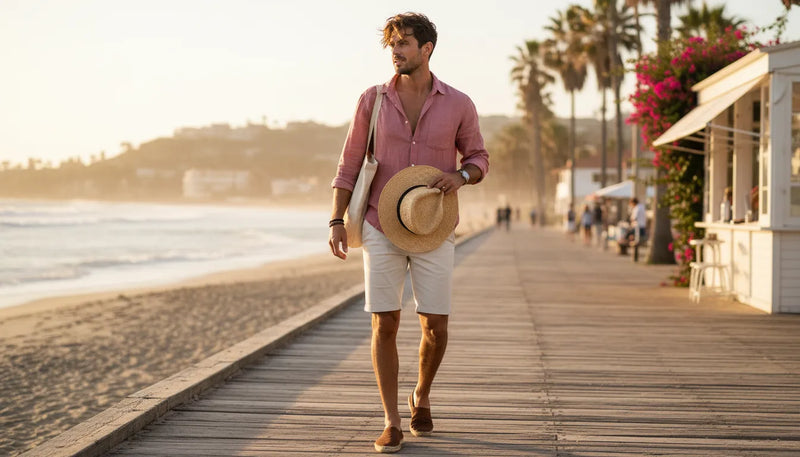 Tenues d'été homme : les essentiels pour un style sans effort