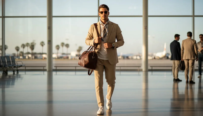 Tenues d'été homme pour l'aéroport : voyagez avec style