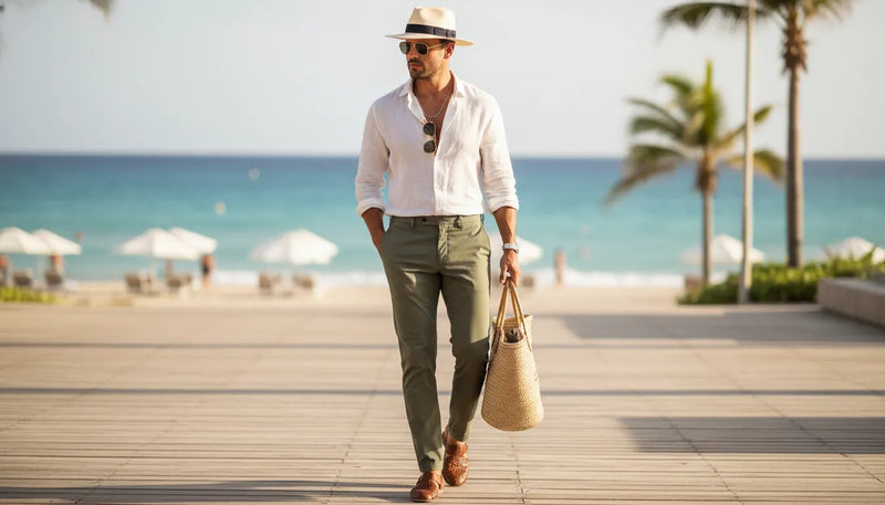 Tenues d'été homme stylées : l'art de l'élégance sous le soleil