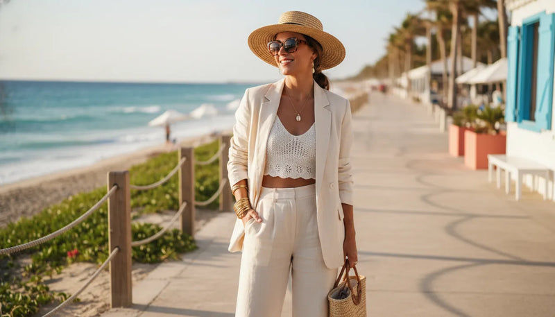 Tenues d'été intemporelles pour femme : les essentiels du vestiaire solaire