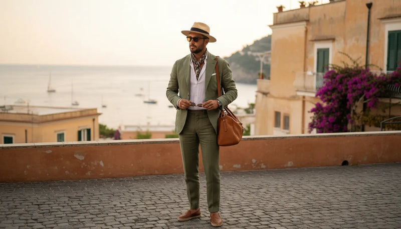 Tenues d'été à l'italienne pour homme : l'art de l'élégance