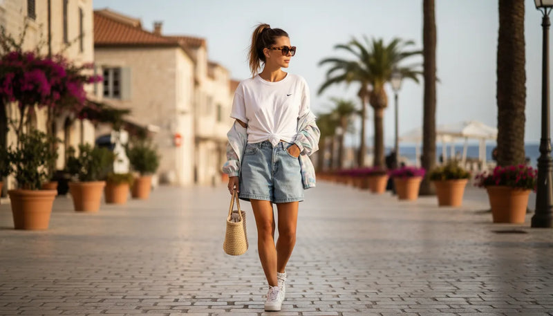 Tenues d'été Nike pour femme : l'art du style décontracté