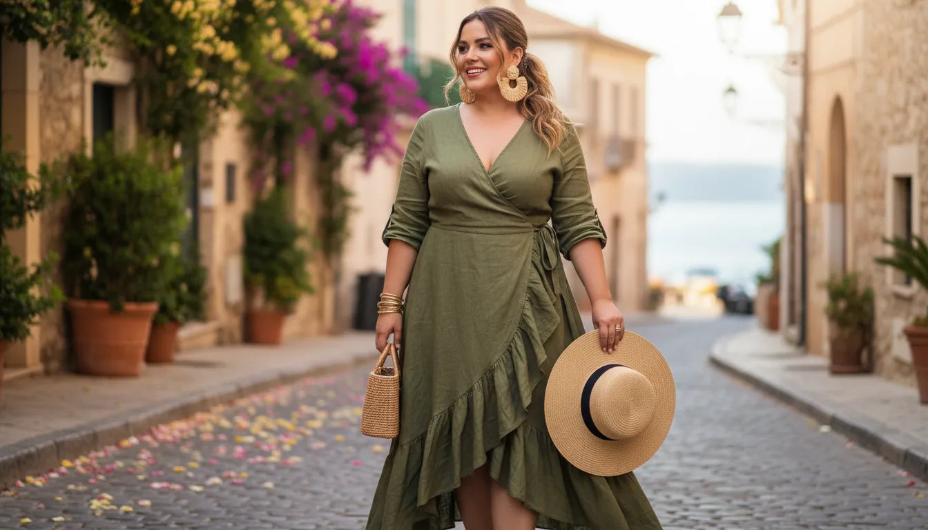 Tenues d'été pour femmes rondes : le style sans compromis