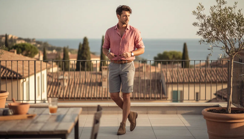 Tenues d'été pour homme avec des bottines : l'art du style saisonnier