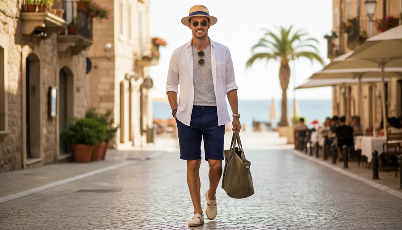 Tenues d'été pour homme : comment porter le short avec style