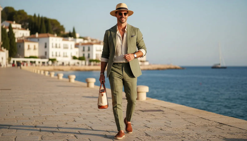 Tenues d'été pour homme : cultiver l'élégance sous la chaleur