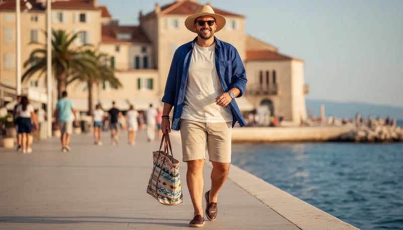 Tenues d'été pour homme grande taille : le guide du style sans compromis