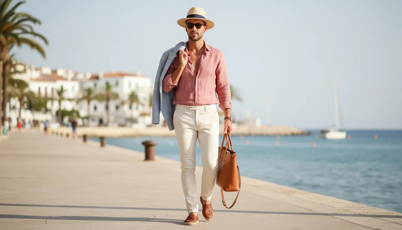 Tenues d'été pour homme : l'élégance des créateurs au quotidien