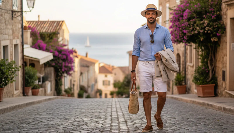 Tenues d'été pour homme : les essentiels pour avoir du style
