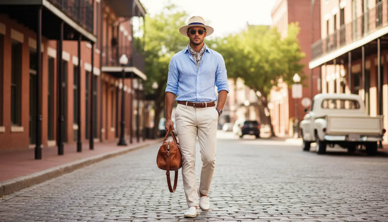 Tenues d'été pour homme à Nashville : l'art du style sudiste