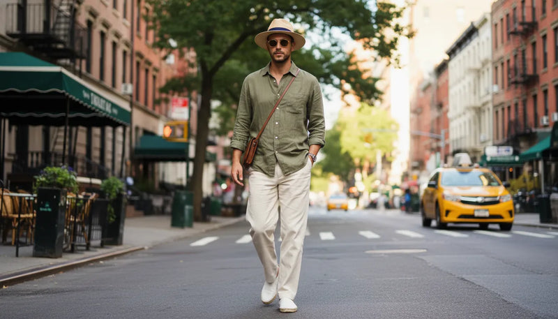 Tenues d'été pour homme à New York : le style sans l'effort