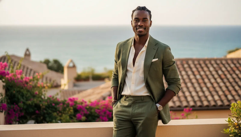 Tenues d'été pour homme noir : maîtriser son style avec élégance