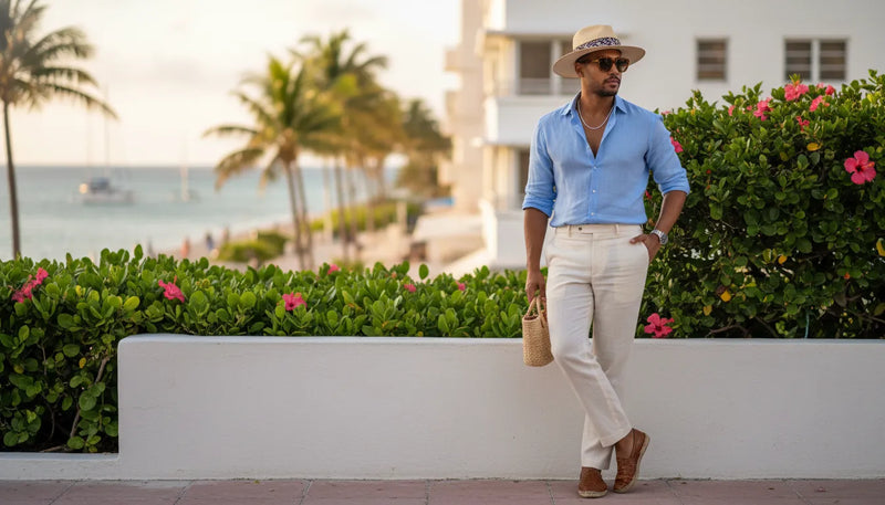 Tenues d'été pour hommes à Miami : le guide du style floridien