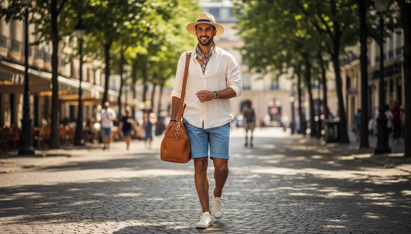 Tenues d'été urbaines pour homme : l'art du style estival