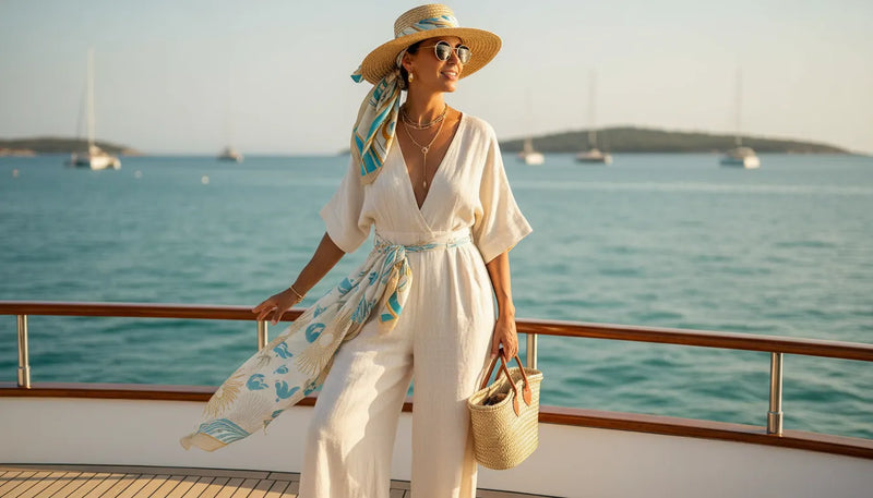 Tenues de bateau femme : l'élégance solaire en mer