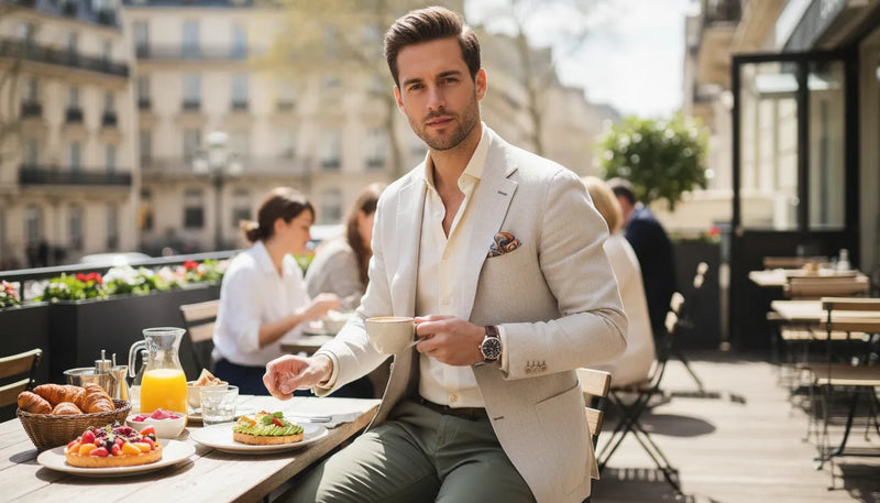 Tenues de brunch homme : l'art de l'élégance décontractée