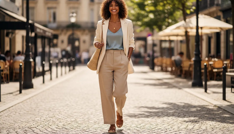Tenues de bureau décontractées pour femme : allier style et confort cet été