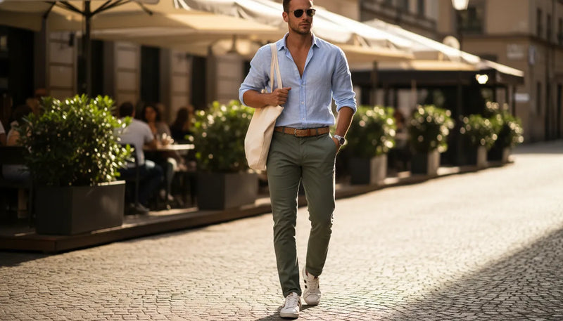 Tenues de bureau décontractées pour homme cet été