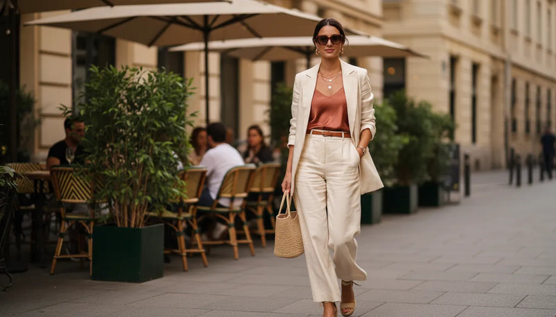 Tenues de bureau en été : rester élégante sous la chaleur