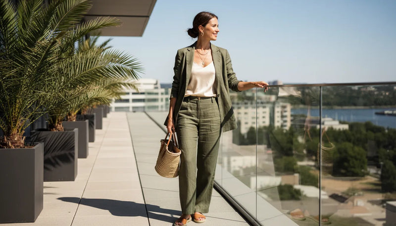 Tenues de bureau femme pour l'été : allier élégance et confort