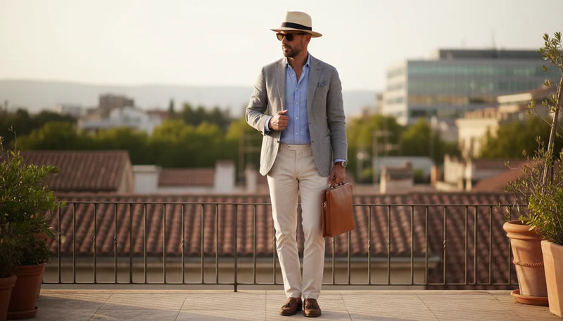 Tenues de bureau pour homme en été : l'art de rester élégant sous la chaleur