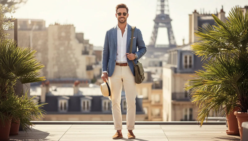 Tenues de bureau été homme : le style face à la chaleur