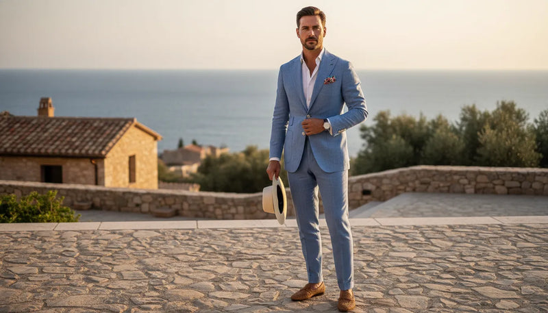 Tenues de cérémonie homme pour l'été : le guide du style