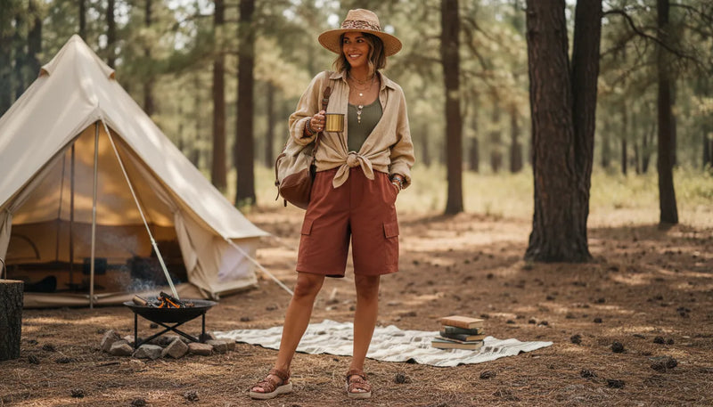 Tenues de camping d'été pour femmes : le guide du style au grand air