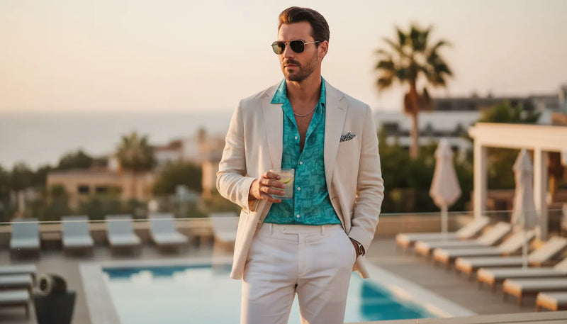 Tenues de club en été pour homme : le style sous la chaleur