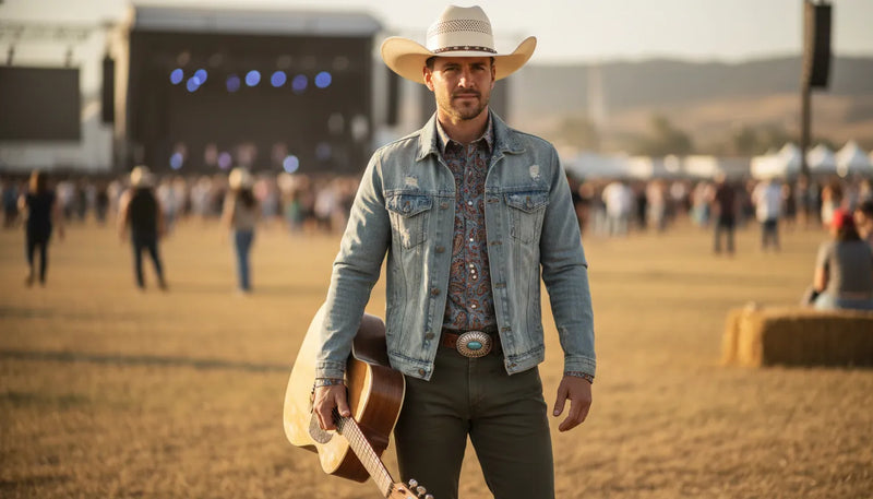 Tenues de concert country pour homme : le guide de l'été