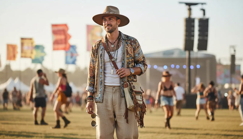 Tenues de festival de musique d'été pour hommes : le guide style