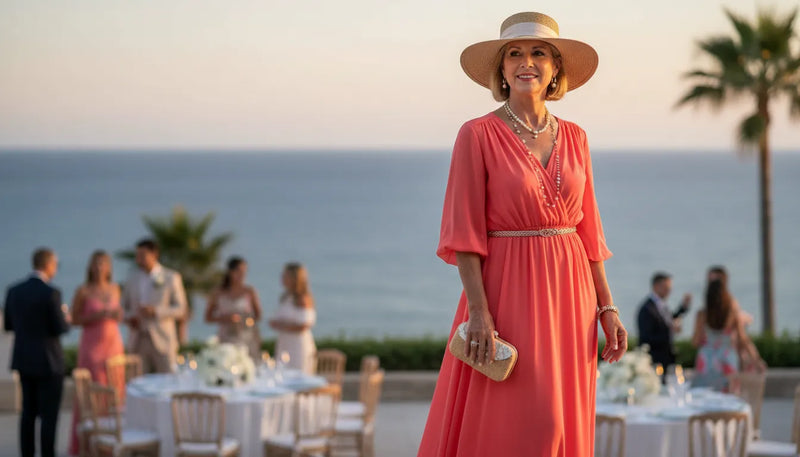 Tenues de mariage d'été : l'élégance après 50 ans