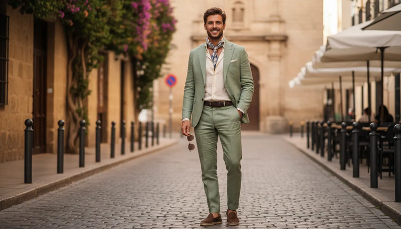 Tenues de printemps et d'été pour homme : l'art de l'élégance légère
