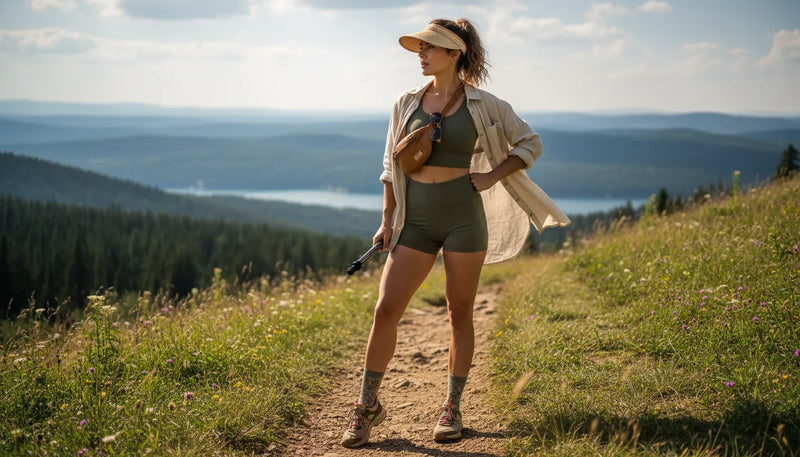 Tenues de randonnée d'été pour femmes : allier style et confort