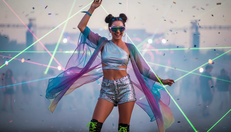 Tenues de rave d'été pour femmes : le style sous les lasers