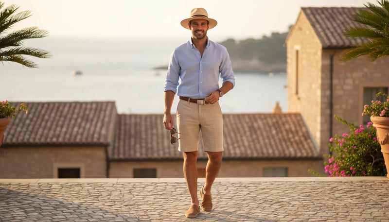 Tenues de short pour homme : l'art de l'élégance estivale