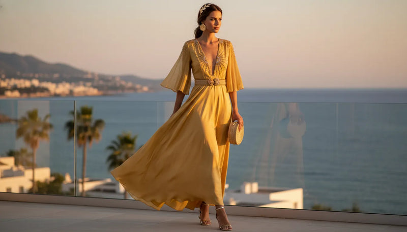 Tenues de soirée d'été pour femme : l'élégance solaire