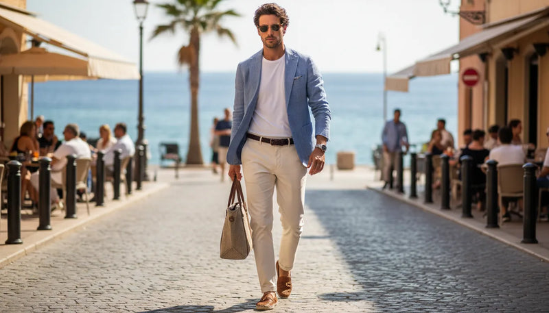 Tenues de sortie homme été : l'art de l'élégance décontractée