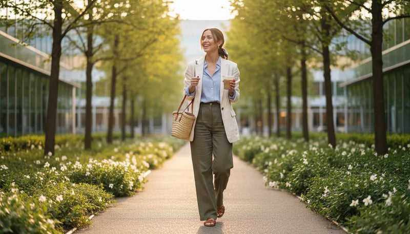 Tenues de travail décontractées pour l'été : l'art du style au bureau
