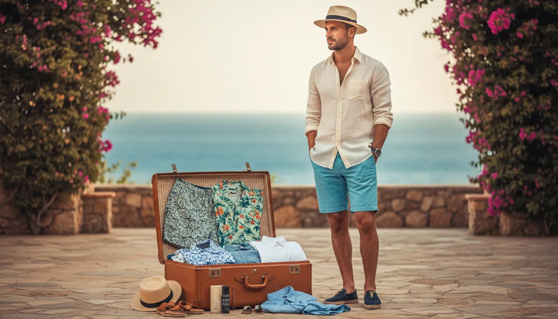 Tenues de vacances d'été pour homme : l'art de la valise idéale