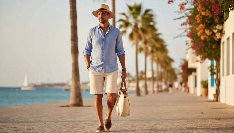 Tenues de vacances d'été pour homme : l'art du style sans effort