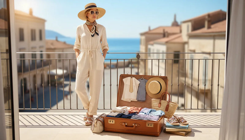 Tenues de voyage d'été pour femme : l'art de la valise parfaite