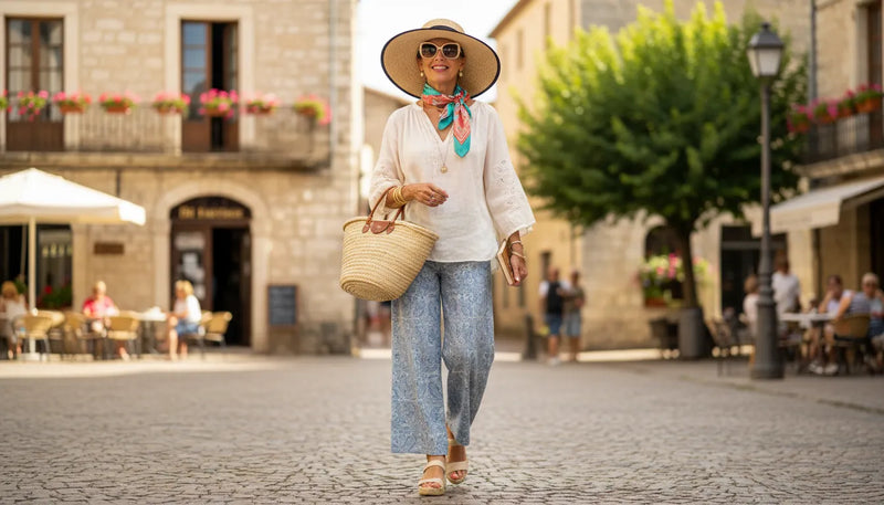 Tenues de voyage d'été pour les femmes de plus de 50 ans