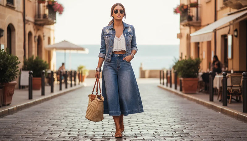 Tenues en denim d'été pour femmes : l'élégance décontractée