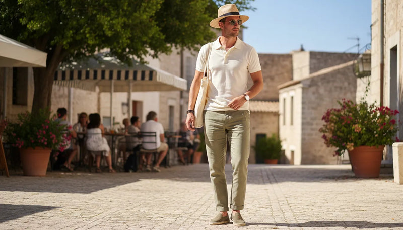 Tenues en polo pour homme : nos idées de looks pour l'été